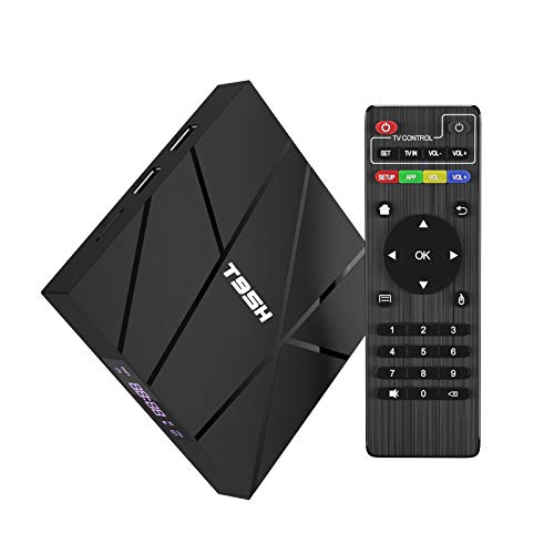 Android T95H - Smart TV Box, Android 10.0, 2 GB de RAM/16 GB de ROM, procesador Allwinner H616 de 4 núcleos, compatible con Resolución 6K/3D/H.265, 10/100M LAN Ethernet 10/100 m, wifi 2,4 GHz Android T95H - Smart TV Box, Android 10.0, 2 GB de RAM/16 GB de ROM, procesador Allwinner H616 de 4 núcleos, compatible con Resolución 6K/3D/H.265, 10/100M LAN Ethernet 10/100 m, wifi 2,4 GHz