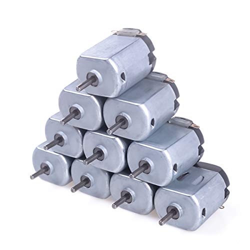 ANGEEK 10 piezas DC 3V- 6V 130 Mini Motor para Arduino Toys DIY Raspberry Pi ANGEEK 10 piezas DC 3V- 6V 130 Mini Motor para Arduino Toys DIY Raspberry Pi
