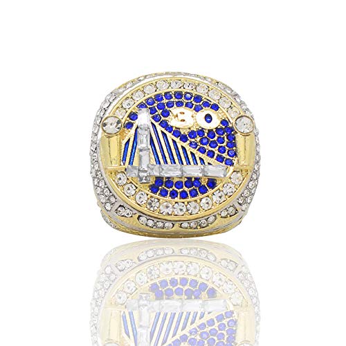 Anillo conmemorativo de la joyería del vintage de los hombres, anillo de réplica de campeonato de la edición del coleccionista de 2018 con caja de madera 9#