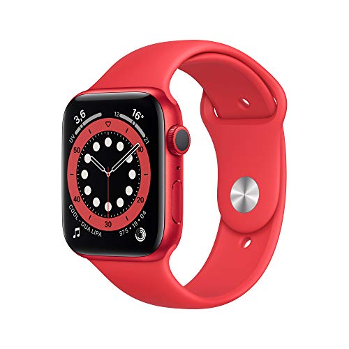 Apple Watch Series 6 (GPS, 44 mm) Caja de aluminio (PRODUCT)RED - Correa deportiva (PRODUCT)RED