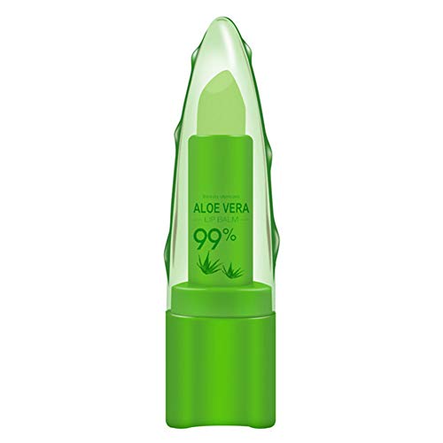 ARTIFUN Bálsamo Labial 99% Aloe Vera Jabón, Temperatura Cambio de Color Lápiz Labial Imprimación Exfoliante Hidratación Salvar Labios Secos Bálsamo Labial ARTIFUN Bálsamo Labial 99% Aloe Vera Jabón, Temperatura Cambio de Color Lápiz Labial Imprimación Exfoliante Hidratación Salvar Labios Secos Bálsamo Labial