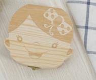 Atommy 1 Pcs Madera de Caja Almacenamiento de Dientes Leches Caja de Recién Nacidos Recuerdo para Bebés Regalos Español (Niña) Atommy 1 Pcs Madera de Caja Almacenamiento de Dientes Leches Caja de Recién Nacidos Recuerdo para Bebés Regalos Español (Niña)