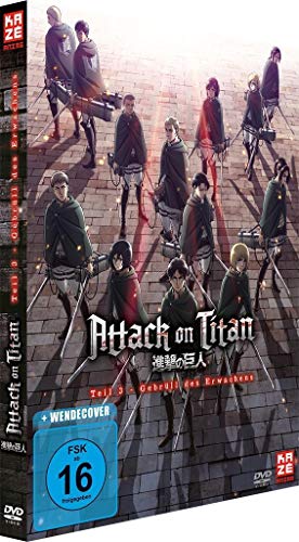 Attack on Titan - Anime Movie Teil 3: Gebrüll des Erwachens - [DVD] [Alemania]