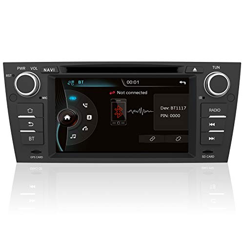 AWESAFE Radio Coche 7 Pulgadas con Pantalla Táctil 2 DIN para BMW Serie 3 E90/E91/E92/E93, Autoradio con Bluetooth/GPS/FM/RDS/CD DVD/USB/SD/RCA, Apoyo Mandos Volante, Mirrorlink y Aparcamiento AWESAFE Radio Coche 7 Pulgadas con Pantalla Táctil 2 DIN para BMW Serie 3 E90/E91/E92/E93, Autoradio con Bluetooth/GPS/FM/RDS/CD DVD/USB/SD/RCA, Apoyo Mandos Volante, Mirrorlink y Aparcamiento