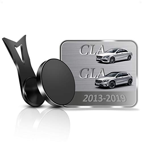 AYADA Soporte Móvil para Mercedes-Benz CLA X117 C117 GLA X156, Soporte Telefono Phone Holder Nueva Versión 6 Imanes Estable Fácil de Instalar Manos libres Accesorios 2013 2014 2015 2016 2017 2018 2019
