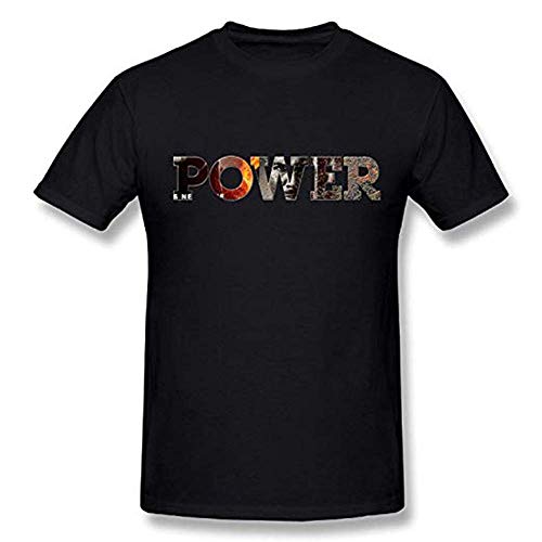 AYYUCY Camisetas y Tops Hombre Polos y Camisas tee-Adult Power TV Show Series Season T Shirt
