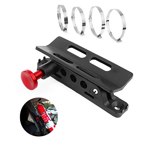 BarBaren Soporte de Montaje para extintor Ajustable para Jeep Wrangler TJ JK JKU JL UTVs Polaris RZR Ranger,Home,Boat