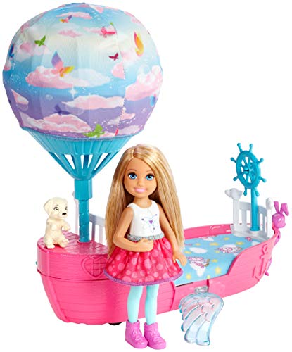 Barbie- Dreamtopia Magical Dreamboat Mágico de Chelsea, Multicolor (Mattel DWP59) Barbie- Dreamtopia Magical Dreamboat Mágico de Chelsea, Multicolor (Mattel DWP59)