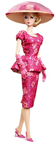 Barbie - Muñeca Collector Floral Fashion, Color Rosa (Mattel CGK91)