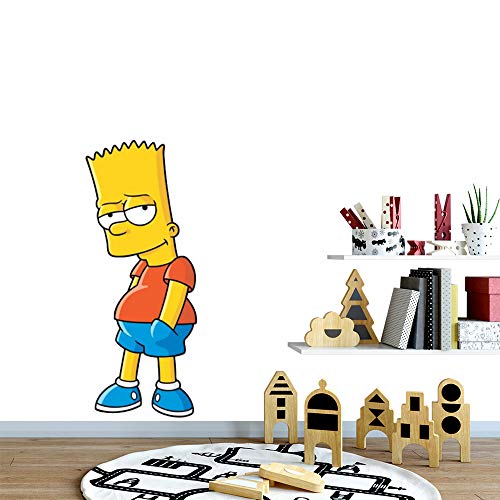 Bart simpson stickers The Simpsons character style Homer Bart Lisa Marge Maggie Wall Decal Sticker Decal serie de televisión animada