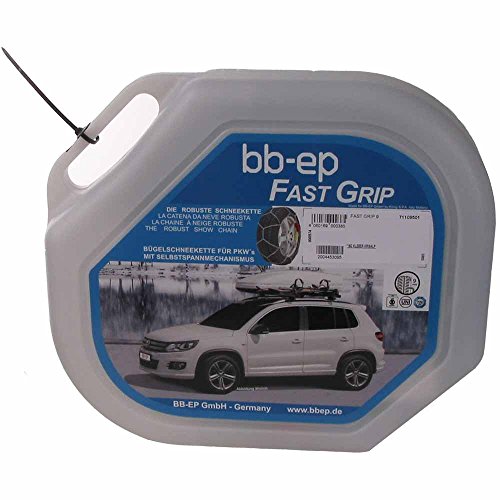 BB-EP Cadena de Nieve para Chrysler 300 C Sedán, Touring con el neumático tamaño 215/65 R17 – con selbstspannm Bandeja de Carga – Garantía de 5 años con ö de Norma, Uni y TÜV