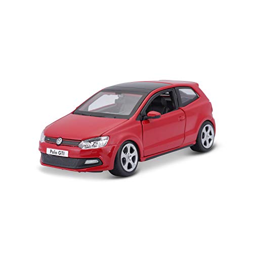 Bburago - Volkswagen Polo coche de escala 1:24 , colores aleatorios , Modelos/colores Surtidos, 1 Unidad Bburago - Volkswagen Polo coche de escala 1:24 , colores aleatorios , Modelos/colores Surtidos, 1 Unidad
