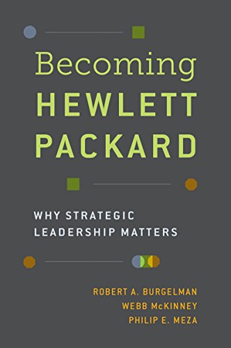 Becoming Hewlett Packard: Why Strategic Leadership Matters (English Edition)