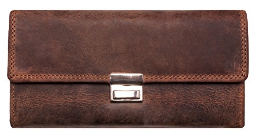 BelleBay Cartera de Cuero para Camarero | Camarero de Profesionales de Cuero Genuino con Aspecto Vintage | Billetera - Monedero | Hombre - Mujer | XXL Grande Capacidad (Marrón) BelleBay Cartera de Cuero para Camarero | Camarero de Profesionales de Cuero Genuino con Aspecto Vintage | Billetera - Monedero | Hombre - Mujer | XXL Grande Capacidad (Marrón)