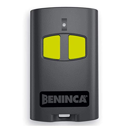 BENINCA TO GO VA Mando De Garaje 2 Botones Frecuencia 433MHz Color Negro