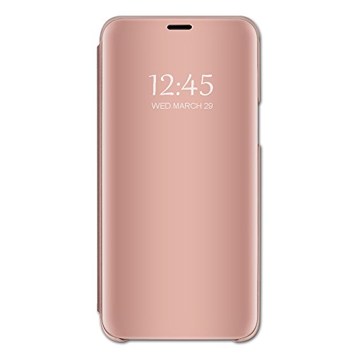 Beryerbi Funda Xiaomi Redmi 5,Carcasa Xiaomi Redmi 5 Plus Espejo Mirror Flip PC Hard Case Ultra Delgada Anti-Scratch Protector Cover Soporte Plegable Caso Duro para Redmi 5/5+ (Oro rosa, Redmi 5 Plus) Beryerbi Funda Xiaomi Redmi 5,Carcasa Xiaomi Redmi 5 Plus Espejo Mirror Flip PC Hard Case Ultra Delgada Anti-Scratch Protector Cover Soporte Plegable Caso Duro para Redmi 5/5+ (Oro rosa, Redmi 5 Plus)