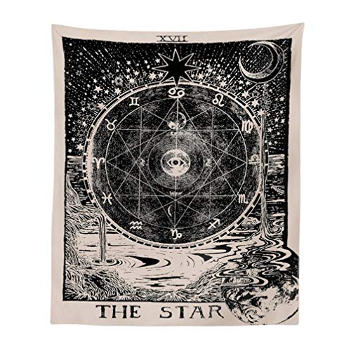 BESPORTBLE Tapestry Unique StylishTapestry,Bedroom Wall Tapestry Divination Astrology Tapestry Sun Moon Star Wall Tapestry BESPORTBLE Tapestry Unique StylishTapestry,Bedroom Wall Tapestry Divination Astrology Tapestry Sun Moon Star Wall Tapestry