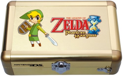 Bigben Interactive Aluminium Case - Zelda Phantom Hourglass - accesorios de juegos de pc (Oro, 245 mm, 155 mm, 62 mm, 378 g, Aluminio)