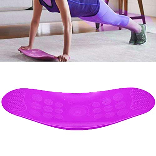BIGER Tabla de Equilibrio para Ejercicios giratorios, Entrenamiento para músculos Abdominales y piernas, Tabla de Equilibrio para Yoga para Adultos (sin tapete antide