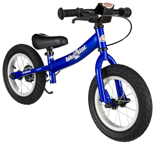 BIKESTAR Bicicleta sin Pedales para niños y niñas | Bici 12 Pulgadas a Partir de 3-4 años con Freno | 12" Edición Sport Azul