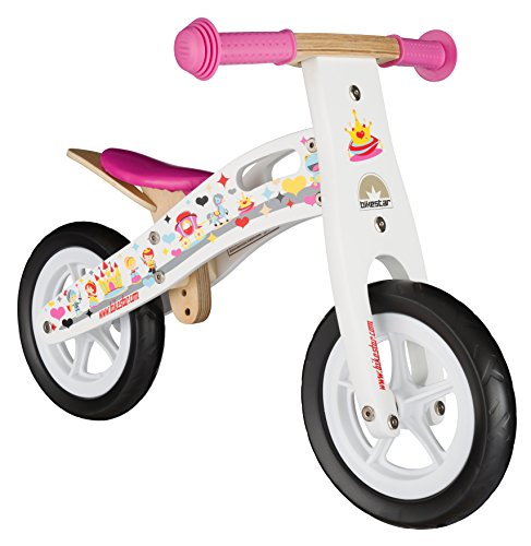 BIKESTAR Bicicleta sin Pedales para niños y niñas | Bici Madera Pulgadas a Partir de 2-3 años | 10" Edición Sport Blanco BIKESTAR Bicicleta sin Pedales para niños y niñas | Bici Madera Pulgadas a Partir de 2-3 años | 10" Edición Sport Blanco