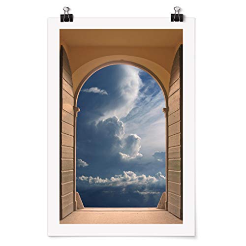 Bilderwelten Poster Art Impresión de Galería - Heaven's Gate - Brillante 30 x 20cm