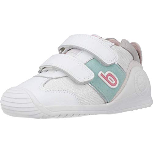 Biomecanics 202133, Zapatillas de Estar por casa Niñas, Blanco (Blanco (Sauvage) Y Pique) B, 22 EU Biomecanics 202133, Zapatillas de Estar por casa Niñas, Blanco (Blanco (Sauvage) Y Pique) B, 22 EU