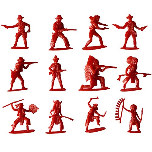 Black Temptation 60 Unids Toy Soldiers Regalos / Coches / Camiones / Tractores / Toy Guns Models -Red 1:36