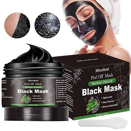 Blackhead Remover Mask, Mascarilla Exfoliante, Mascarilla negra, Peel Off Mask, Deep Cleansing Mascarilla Exfoliante Limpiadora contra Puntos Negros y Acné para, Mascarillas Hidratantes