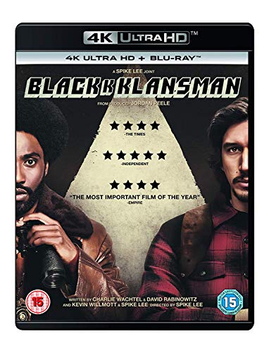 Blackkklansman (4K Uhd) (2 Blu-Ray) [Edizione: Regno Unito] [Blu-ray]