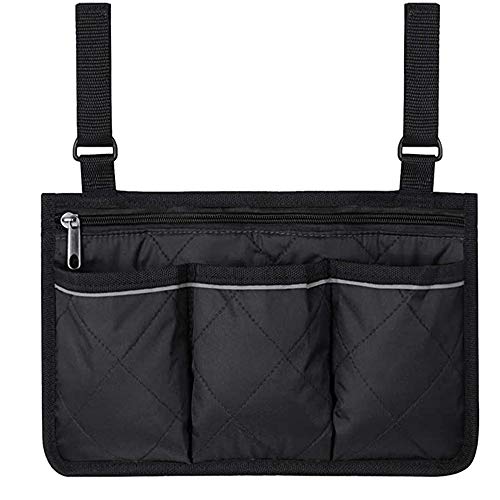 Bolsa de Almacenamiento Sillas de Ruedas, Bolsa De Transporte para Accesorios De Silla De Ruedas, Bolsa para sSillas de Ruedas, para Sillas de Ruedas, Cochecitos de Bebé (Negro) Bolsa de Almacenamiento Sillas de Ruedas, Bolsa De Transporte para Accesorios De Silla De Ruedas, Bolsa para sSillas de Ruedas, para Sillas de Ruedas, Cochecitos de Bebé (Negro)