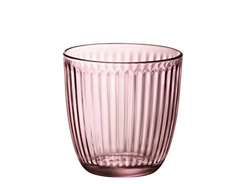 Bormioli Rocco & Figlio- Line - Vasos de agua, multicolor, BOR1238, 6 unidades