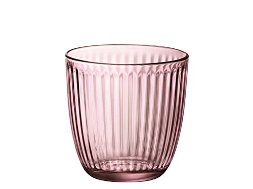 Bormioli Rocco & Figlio- Line - Vasos de agua, multicolor, BOR1238, 6 unidades Bormioli Rocco & Figlio- Line - Vasos de agua, multicolor, BOR1238, 6 unidades