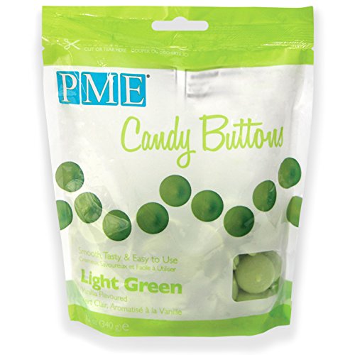 Botones de Caramelo en Verde Claro PME 340 g