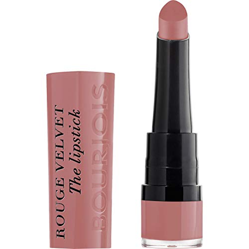 Bourjois Velvet The Lipstick Barra de Labios Tono 02 (Flaming’rose), 2.4 gr