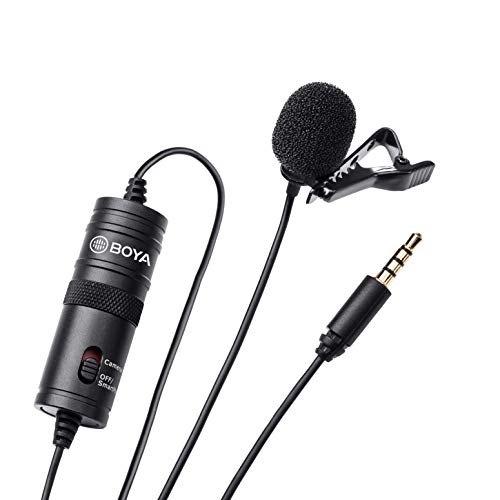 Boya BY-M1 - Micrófono Lavalier Omini Direccional, Negro Boya BY-M1 - Micrófono Lavalier Omini Direccional, Negro