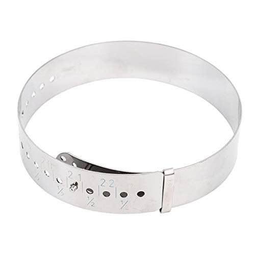 Brazaletes ajustables portátiles Medidas calibre 15-23CM Herramienta de tamaño Brazaletes ajustables portátiles Medidas calibre 15-23CM Herramienta de tamaño
