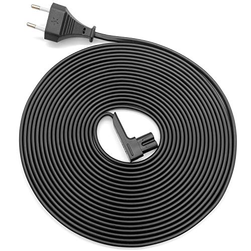 Brighton Vebner - Cable de alimentación para Sonos One, One SL y Play-1 (7.5 Metros, Negro)