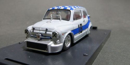 Brumm BM0381 Fiat Abarth 1000 N.18 4h MONZA 1968 A. Merzario 1:43 DIE CAST MODEL