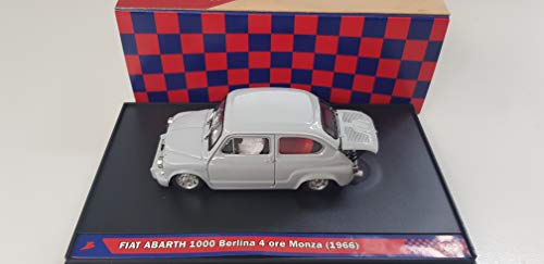 Brumm Fiat Abarth 1000 BERLINA 4 Ore DI Monza 1966 Corsa 1/43 K001 Made in Italy Brumm Fiat Abarth 1000 BERLINA 4 Ore DI Monza 1966 Corsa 1/43 K001 Made in Italy