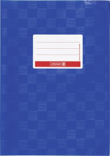 Brunnen Baier & Schneider - Sobrecubierta para libros y cuadernos tamaño A5, 15,5 x 22,0 cm, color azul Brunnen Baier & Schneider - Sobrecubierta para libros y cuadernos tamaño A5, 15,5 x 22,0 cm, color azul