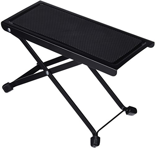 BSX 536500, Banquito Apoya Pie para Guitarristas, Negro, Altura entre 12 - 23 cm BSX 536500, Banquito Apoya Pie para Guitarristas, Negro, Altura entre 12 - 23 cm