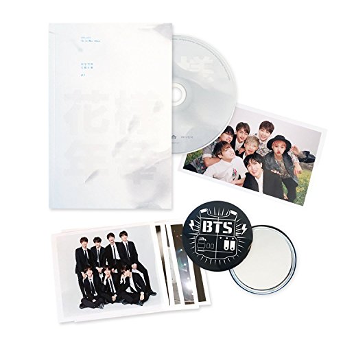 BTS 3rd Mini Album - In The Mood For Love PT.1 [ WHITE Ver. ] CD + Photobook + Photocard + FREE GIFT / K-POP Sealed