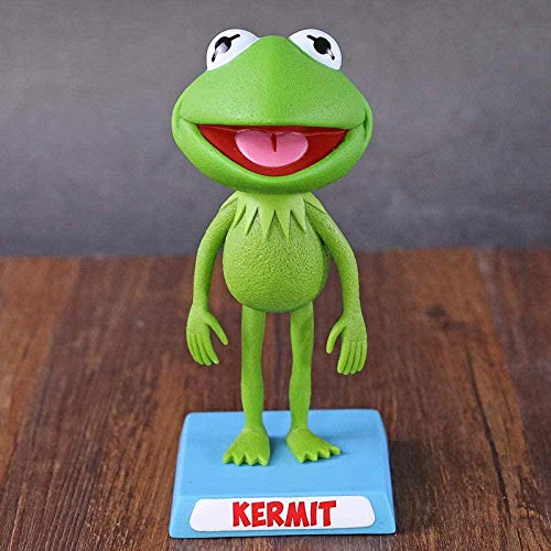 Cabilock Les Muppets Kermit la grenouille PVC-Figur à collectionner modèle jouet Bobble tête poupée