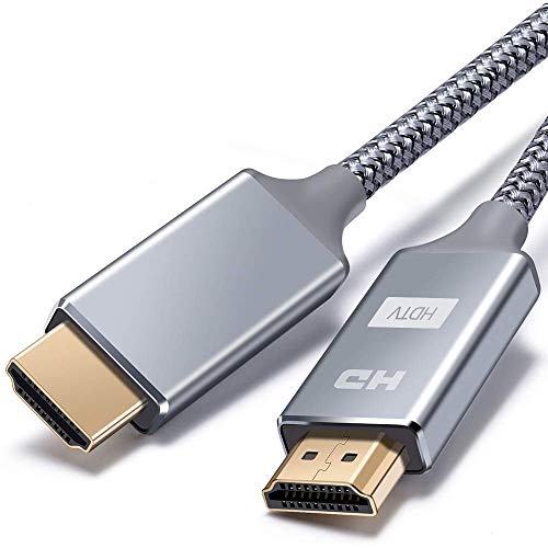 Cable HDMI 7.5 Metros, Cable HDMI de Alta Velocidad soporta Ultra HD, Ethernet,3D - Cable HDMI Compatible con BLU-Ray,TV,Playstation PS3,PS4, HDTV,Arco,HDCP 2.2,HDR