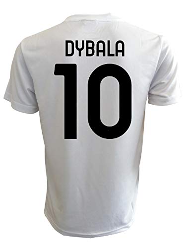 Camiseta Dybala blanca oficial 2021 Paulo Juve 10 Joya 2020-2021 Adulto Niño Home, Bianconera, 8 años