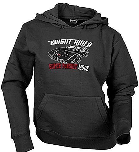 Camisetas EGB Sudadera Kitt Coche Fantástico ochenteras 80´s Retro (3XL, Negro) Camisetas EGB Sudadera Kitt Coche Fantástico ochenteras 80´s Retro (3XL, Negro)
