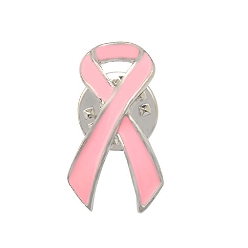 Cáncer de Mama Pasadores Broche de Conciencia Caridad Cinta Accesorios Ropa - Plata Cáncer de Mama Pasadores Broche de Conciencia Caridad Cinta Accesorios Ropa - Plata