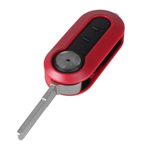Carcasa llave para Fiat 500 Abarth Bravo Ducato Panda Punto Doblo 500L | 3 Botones | Mando a distancia Carcasa llave para Fiat 500 Abarth Bravo Ducato Panda Punto Doblo 500L | 3 Botones | Mando a distancia