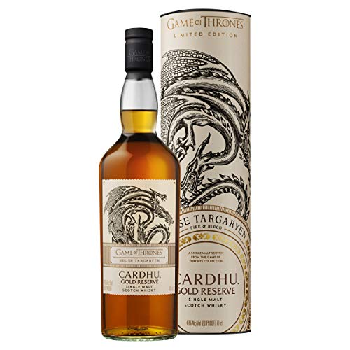 Cardhu Gold Reserve – Whisky escocés puro de malta – Edición limitada Juego de Tronos: Casa Targaryen – 700 ml